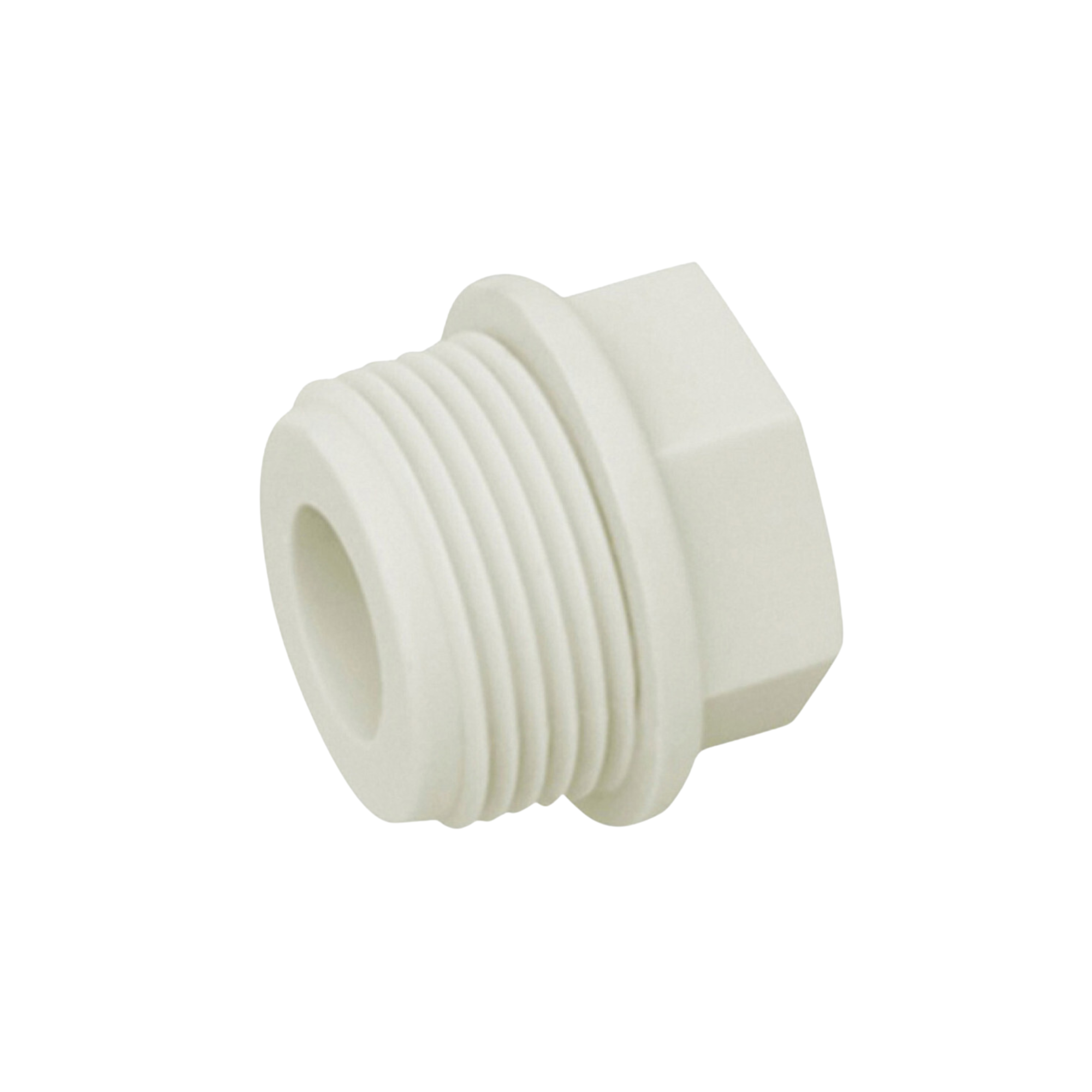 FAF Заглушка 20*1/2 резьба наружная белая ППР Казахстан