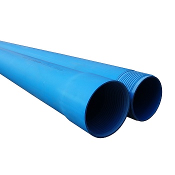 ПВХ сважиналарына арналған корпус құбыры 125 5 мм blue 3 м