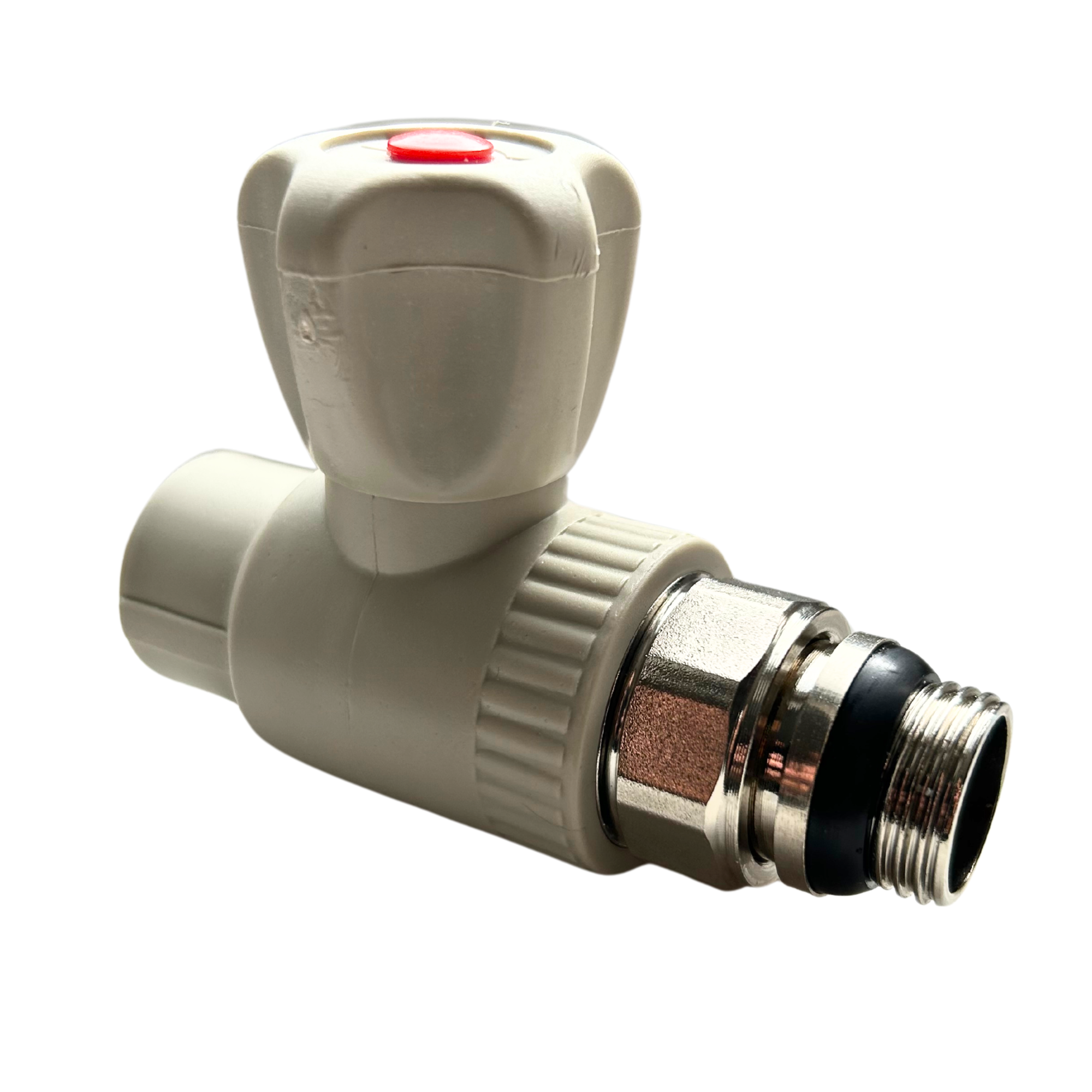 FAF радиатор краны 20 * 1/2 тікелей клапан сұр PPR