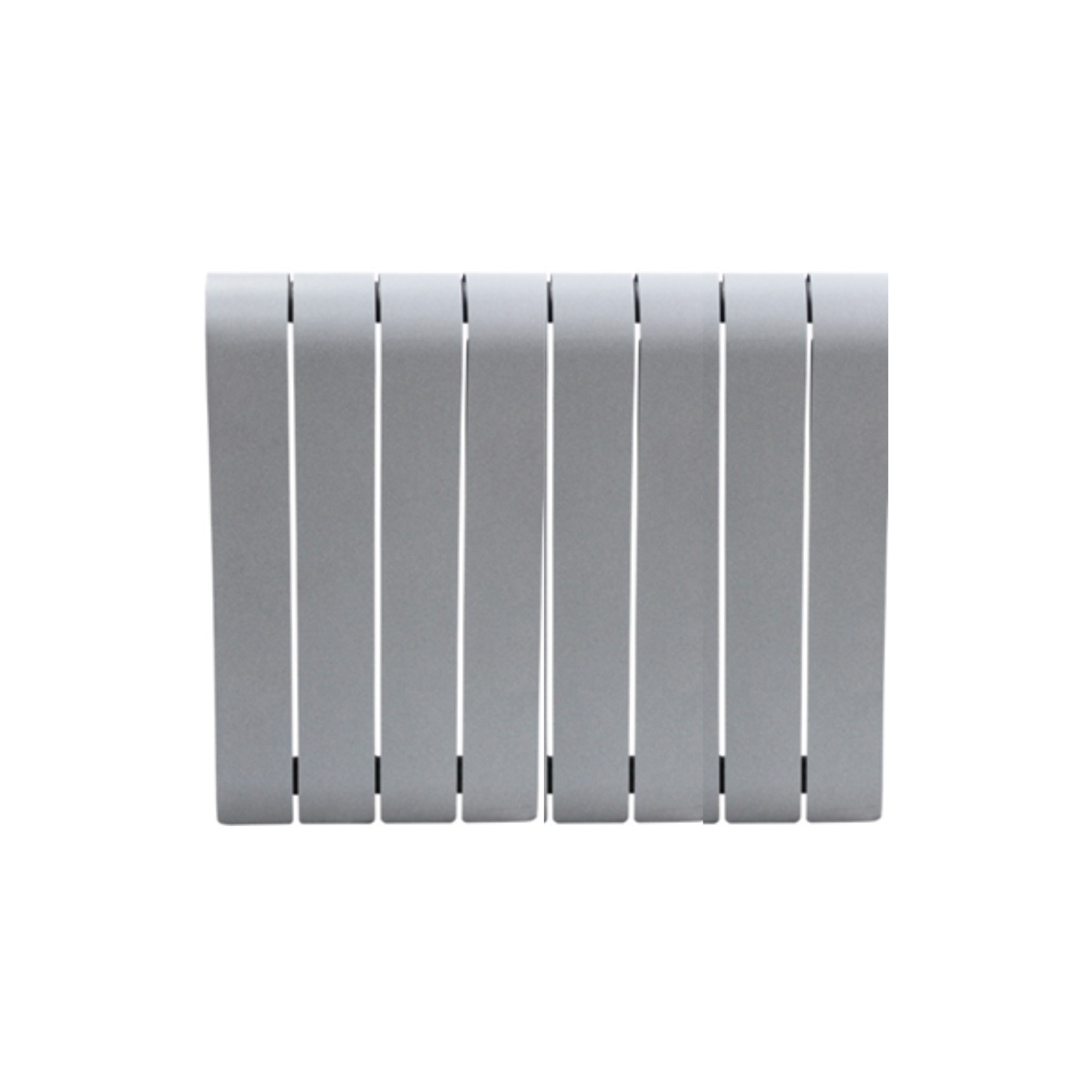 ANDROMEDA алюминий радиаторы 8 бөлім сұр