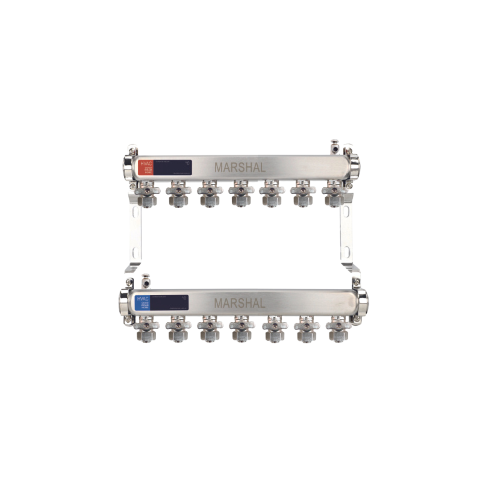 MARSHAL шар коллекторы 1"-16 7 шығысқа. қабырға