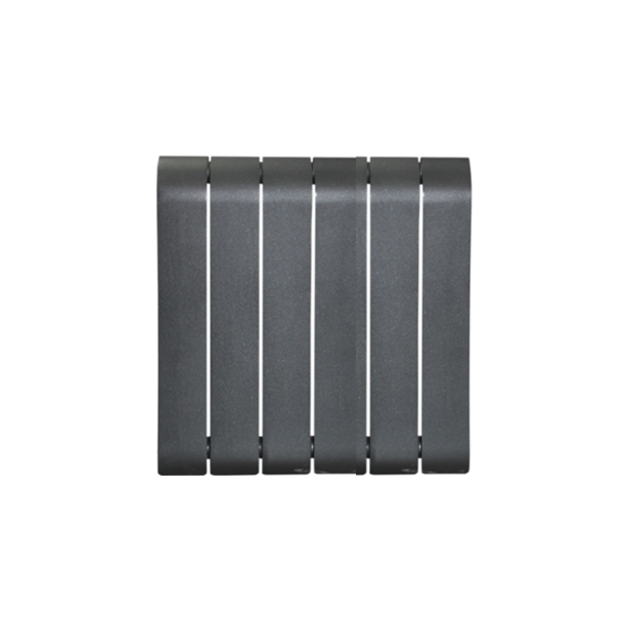 ANDROMEDA алюминий радиаторы 6 бөлім қара