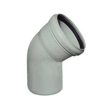 FAF Отвод канализационный  75/45* ПВХ