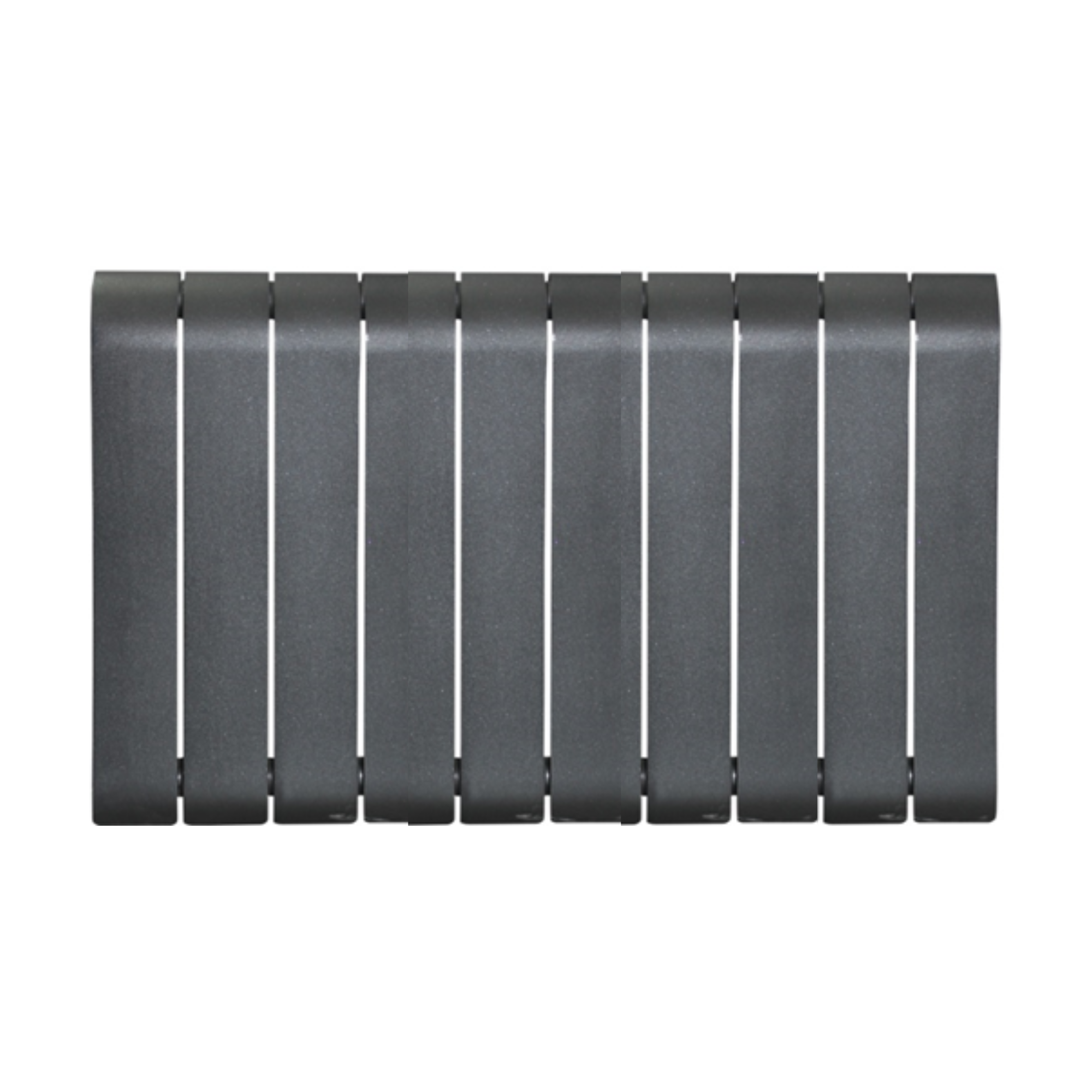 ANDROMEDA алюминий радиаторы 10 бөлім қара