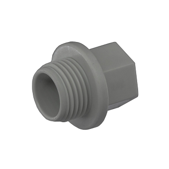 FAF Заглушка 20*1/2 резьба наружная серая ППР Казахстан